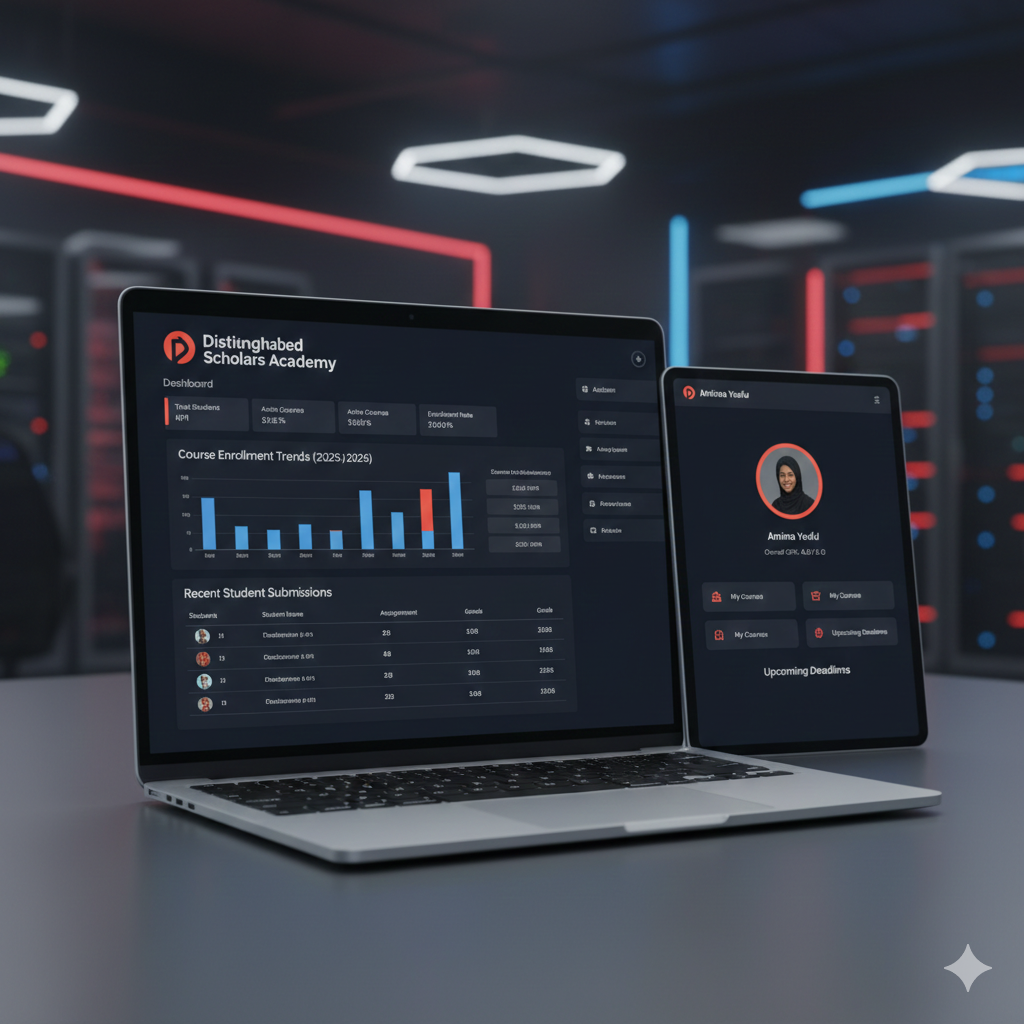 Distinguished Scholars Academy Mockup