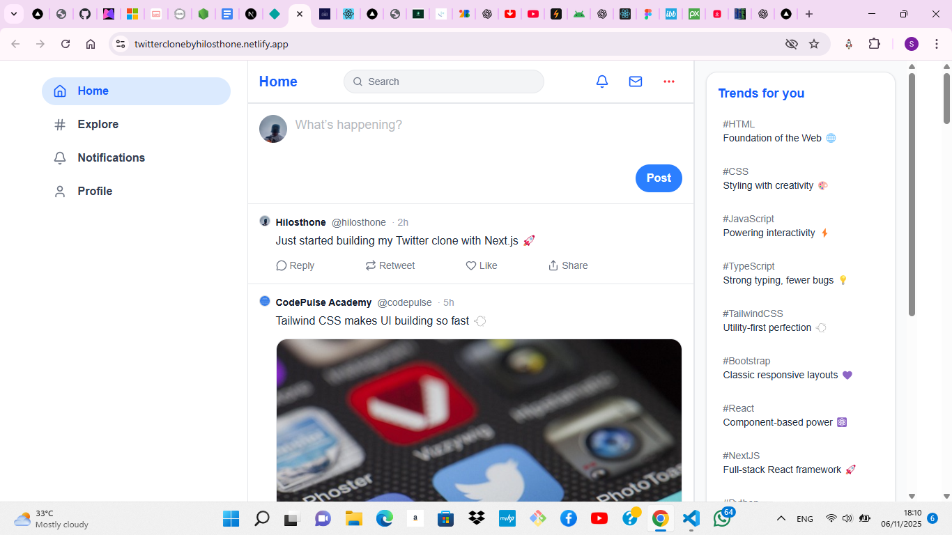 Twitter / X Architecture Mockup